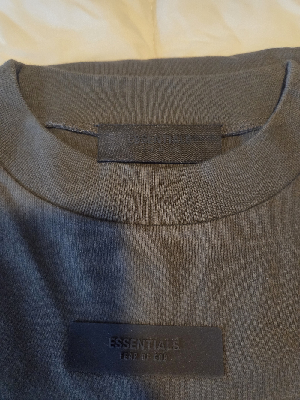 Fear of God Essentials Long Sleeve in Black